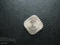 Антили  5  цент  1967