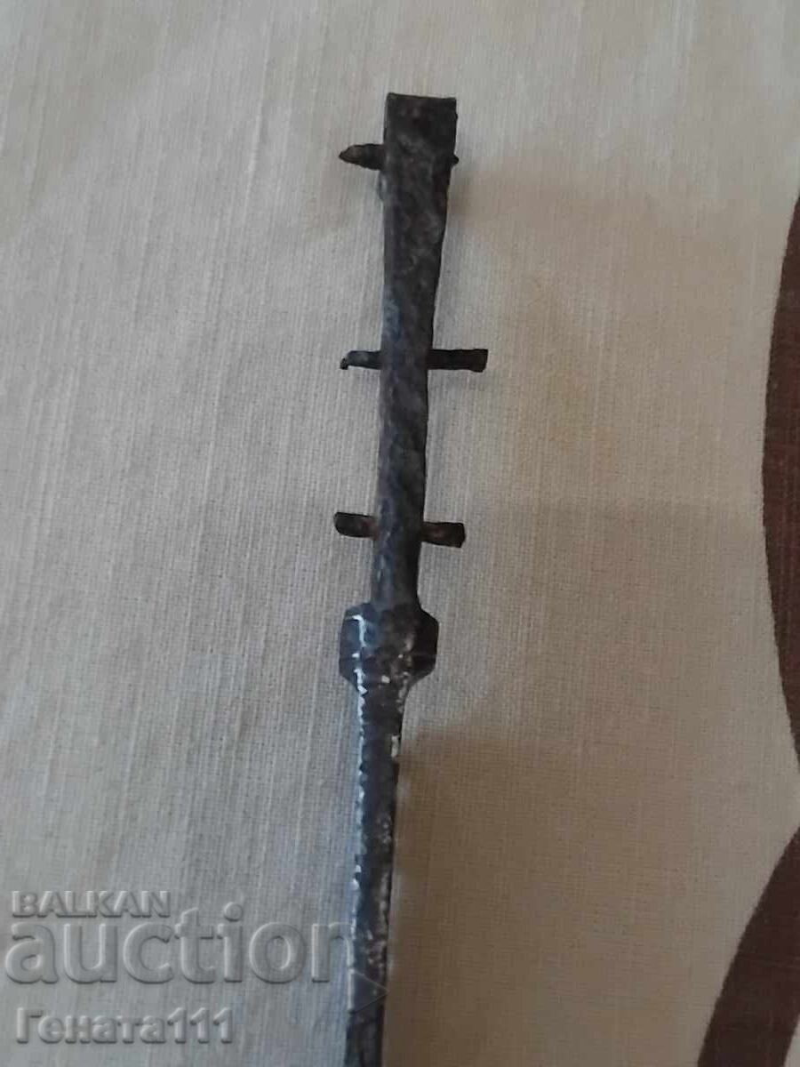 Cuțit haiducesc forjat vechi karakulak - 5