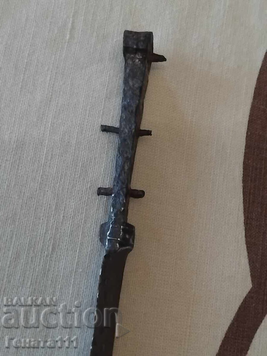 Cuțit haiducesc forjat vechi karakulak - 6