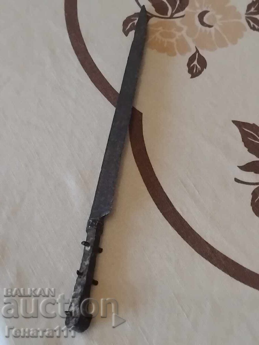 Cuțit haiducesc forjat vechi karakulak - 7