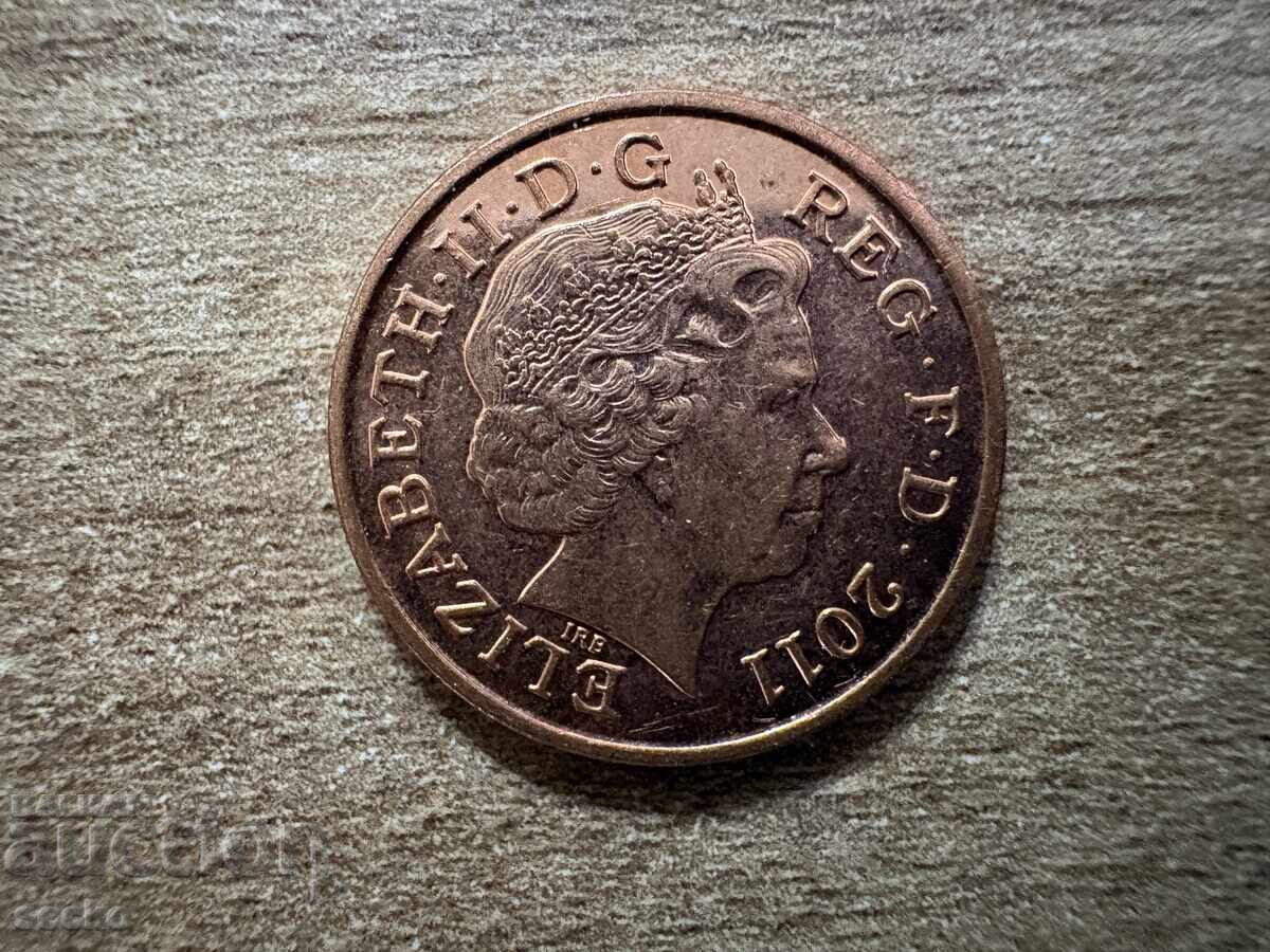 Marea Britanie - 1 penny (2011) cu preț € 0.08 | 0.16 BGN