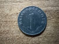 Germany - 1 Pfennig (1942) - B