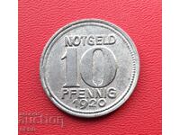 Γερμανία-Ρηνανία-Παλατινάτο-Κομπλέντς-10 πφένιχ 1920-άριστη κατάσταση