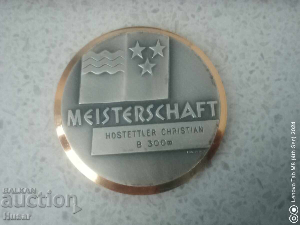 Plachetă elvețiană pentru societate de tir - 7