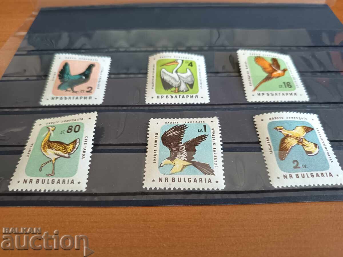 Bulgaria "Birds" from 1961 No. 1270/75 with price € 3.00 | 5.87 BGN