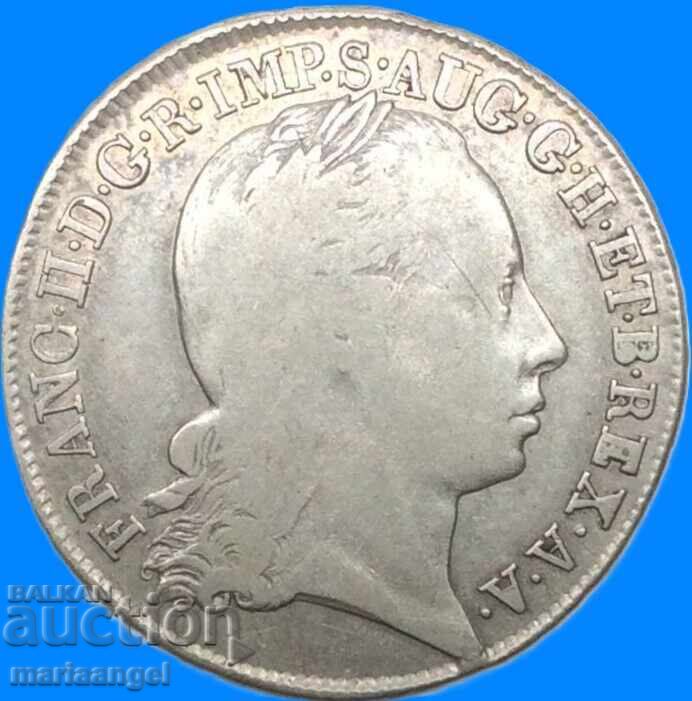 30 soldini 1796 Austria pentru Italia M-Milano Franz II Habsburg R