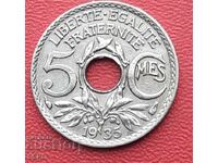Франция-5 цента 1935