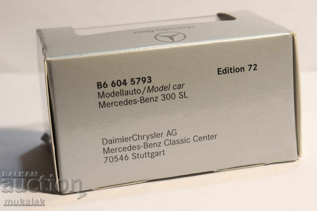 1:72   MERCEDES BENZ  300 SL  ИГРАЧКА КОЛИЧКА МОДЕЛ - 6