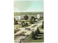 Old postcard Razgrad District Committee of the BCP J236