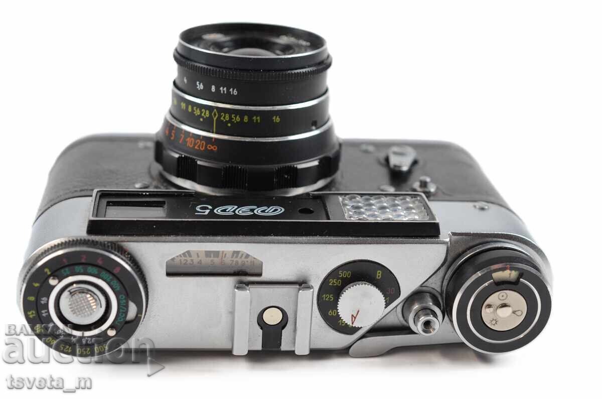 Aparat foto FED 5 URSS + Obiectiv Industar 61 2,8 / 55 - 6 Aparat foto FED 5 URSS + Obiectiv Industar 61 2,8 / 55 - 6