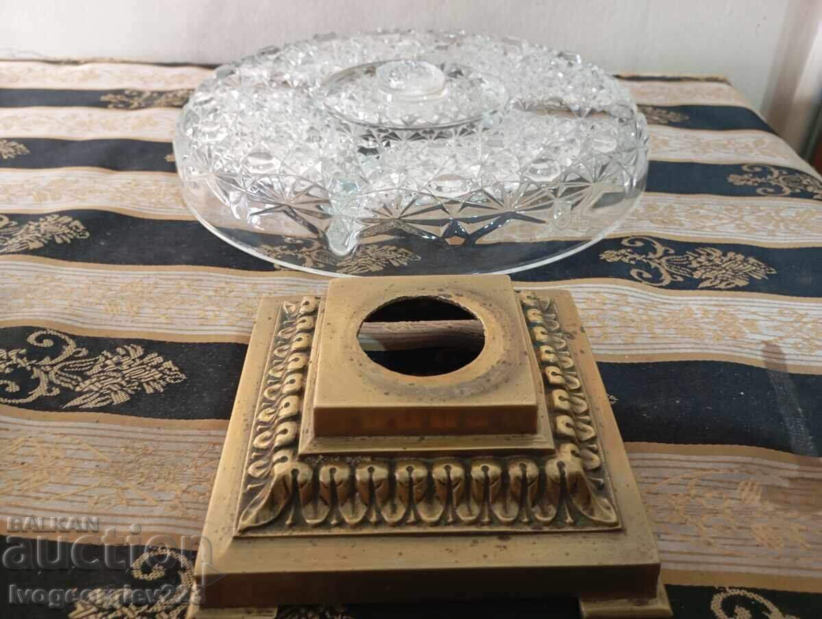 Βίντατζ κούπα για ξηρούς καρπούς, πλατό - 5