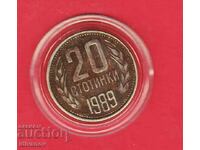 20 STOTINKI 1989
