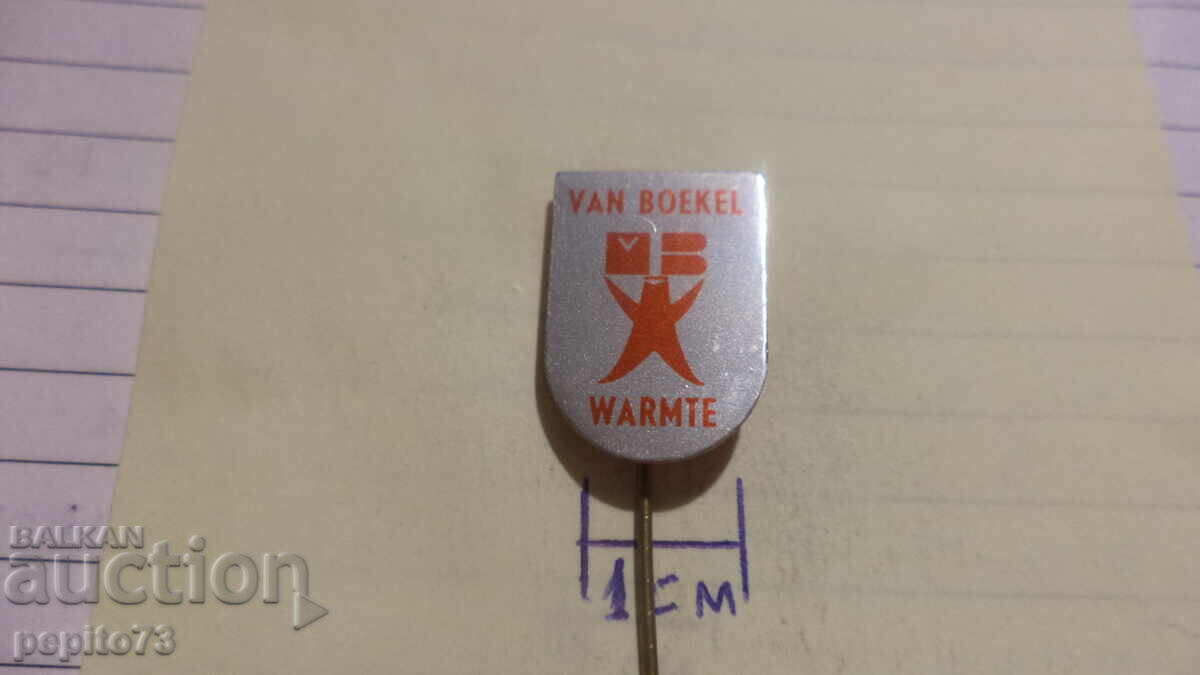 Διαφημιστικό σήμα, Van Boekel, εταιρεία συστημάτων θέρμανσης