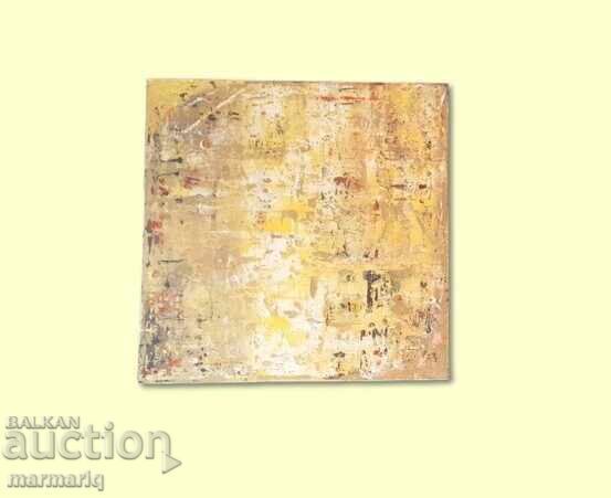 Pictură abstractă, acrilic, 50x50 cm - 6