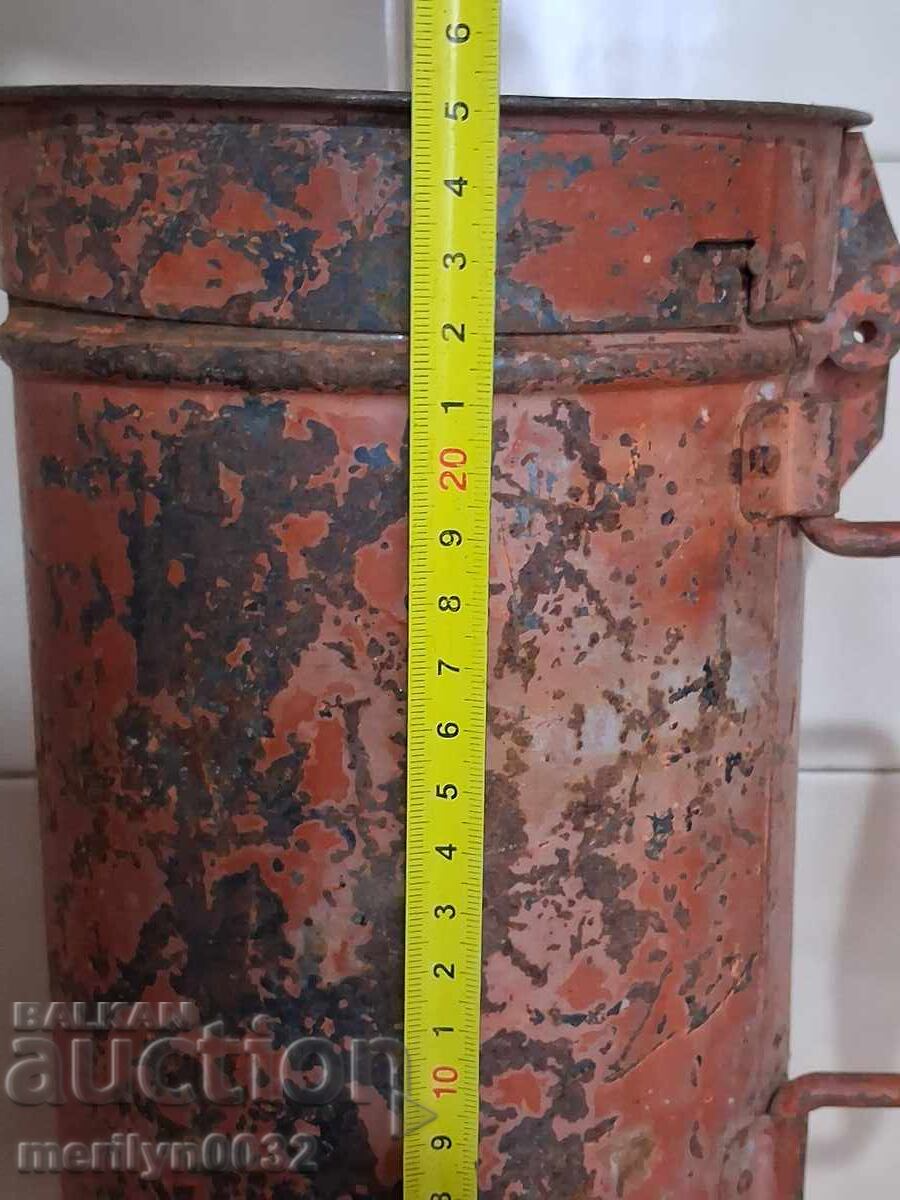 Livrarea Sigiliu de lacăt pentru container de pompier vechi, începutul secolului al XX-lea