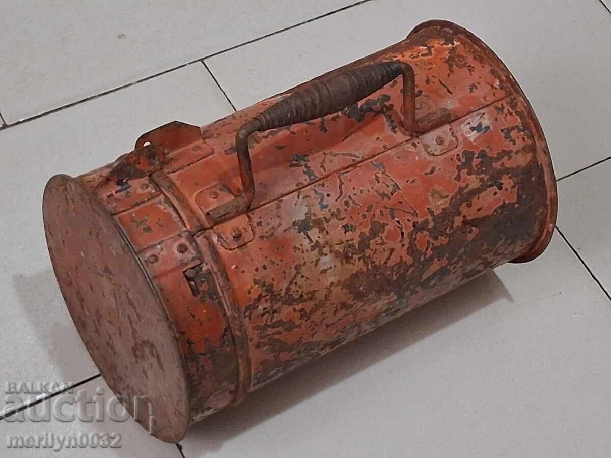 Sigiliu de lacăt pentru container de pompier vechi, începutul secolului al XX-lea - 5