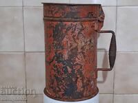 Old fire department container lock seal from the early 20th century