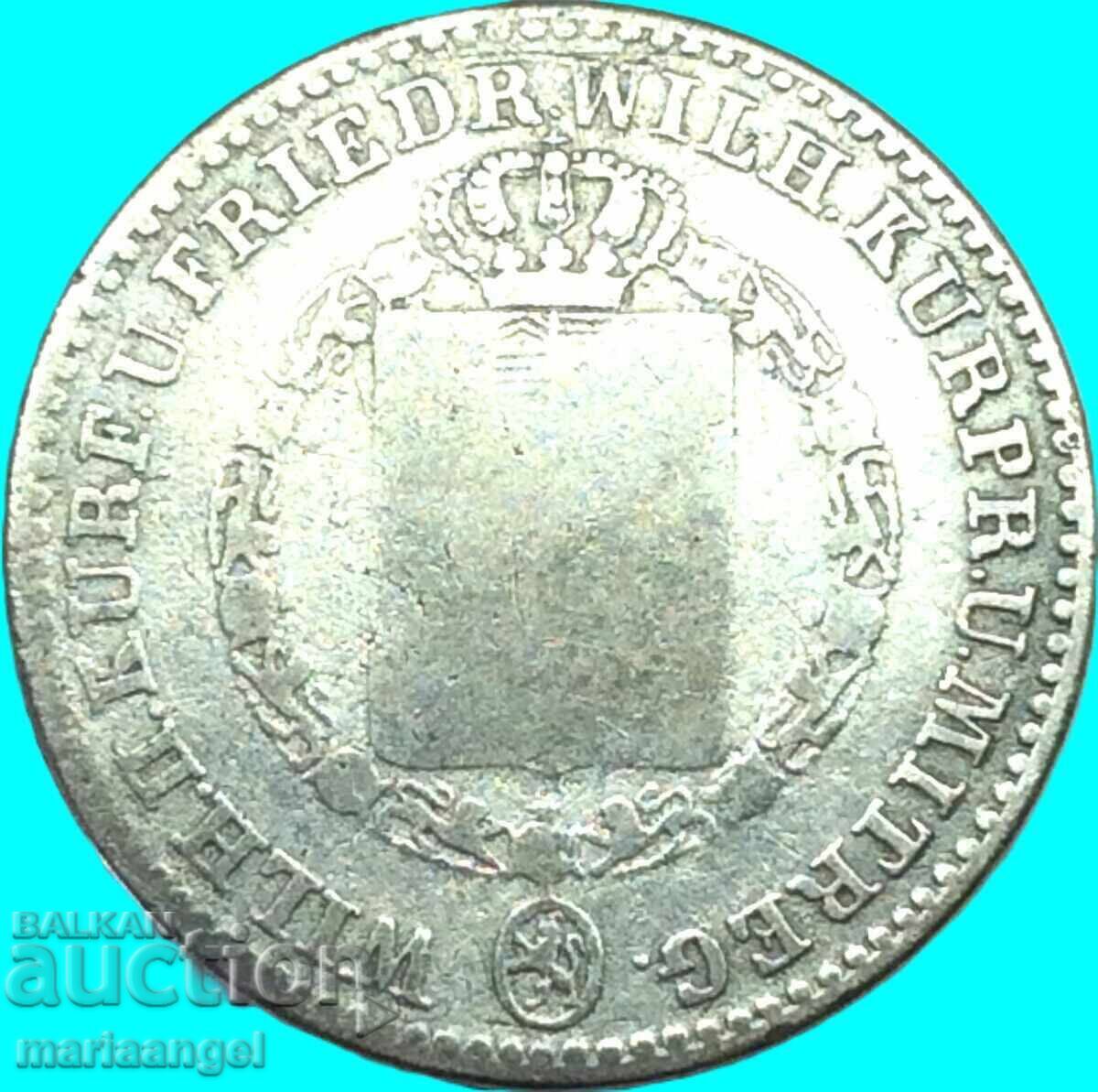 Delivery of 1/6 Thaler 1833 Germany Hesse Silver