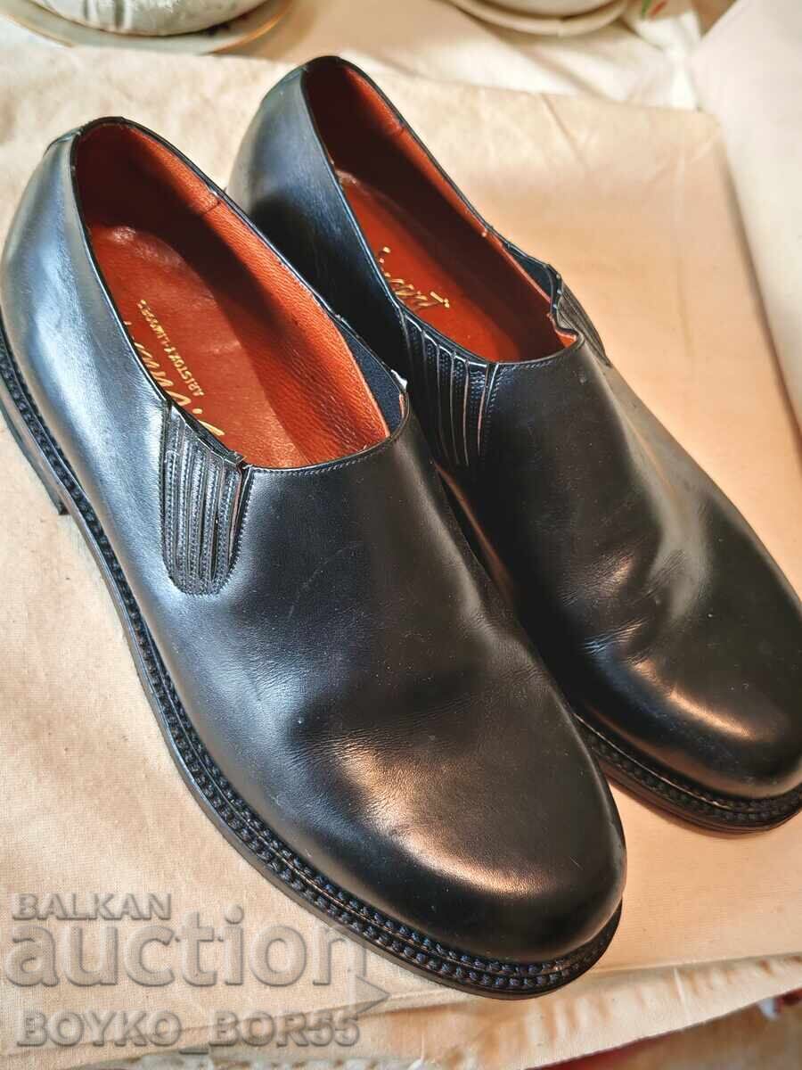 New Spanish Men's Shoes Genuine Leather and Leather Sole Size 44 with price € 45.00 | 88.01 BGN