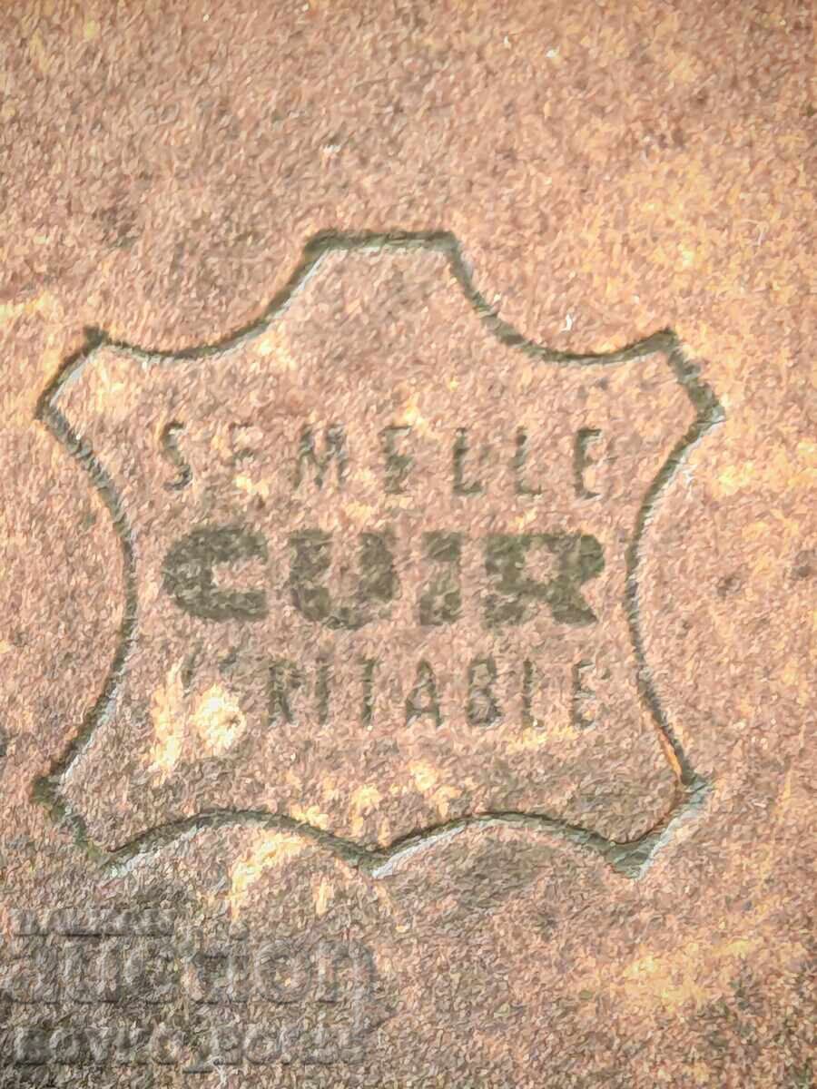 Delivery of New Spanish Men's Shoes Genuine Leather and Leather Sole Size 44