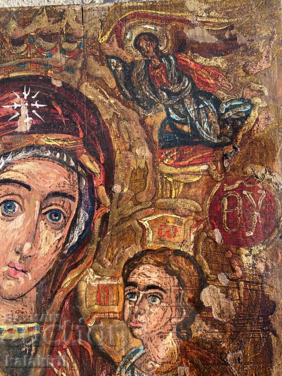 Delivery of Theotokos with the Child Delivery of Theotokos with the Child