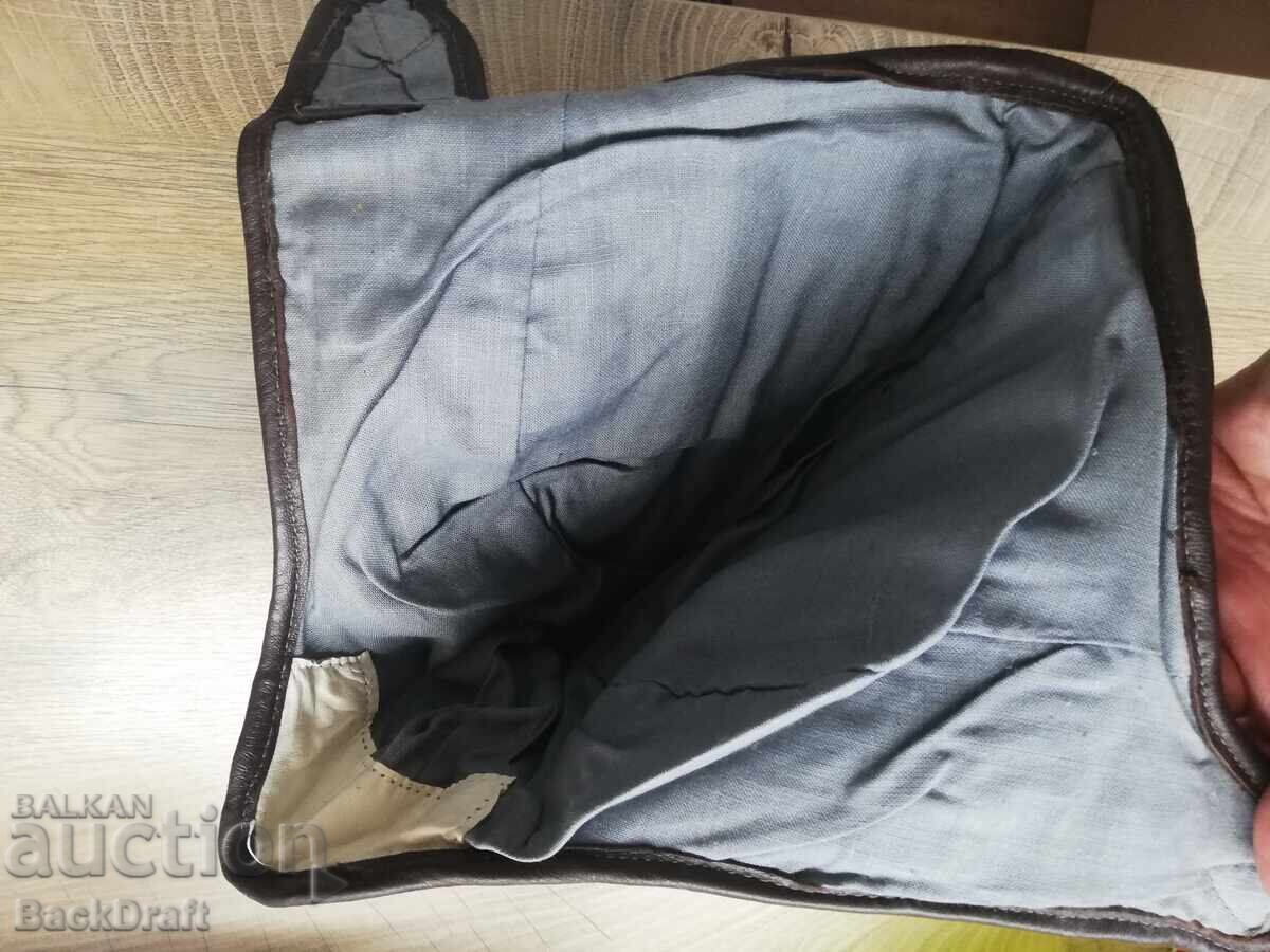 Σοβιετικό Δερμάτινο Καλοκαιρινό Παρασούτ Μπόνε, Κράνος Μέγεθος 59-60 - 5 Σοβιετικό Δερμάτινο Καλοκαιρινό Παρασούτ Μπόνε, Κράνος Μέγεθος 59-60 - 5