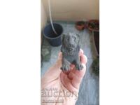 Figurină veche de bronz, leu