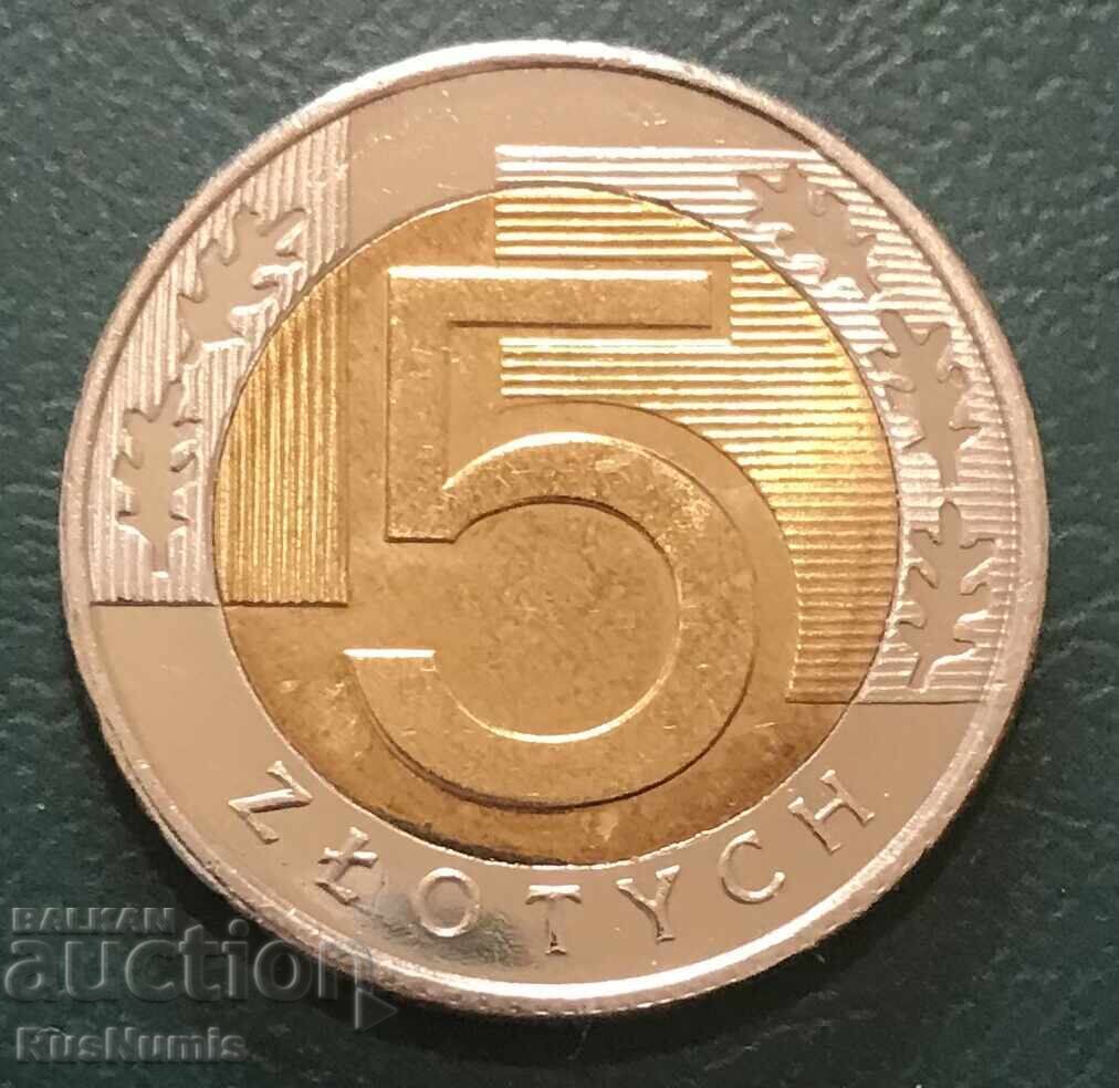 Πολωνία .5 ζλότι 2025 μ.Χ με τιμή € 3.80 | 7.43 BGN