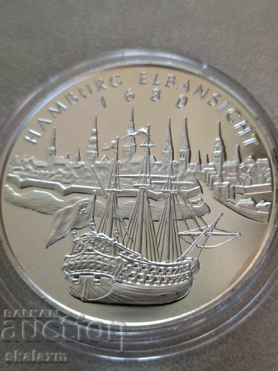 Сребро 0.999 медал 1991г.