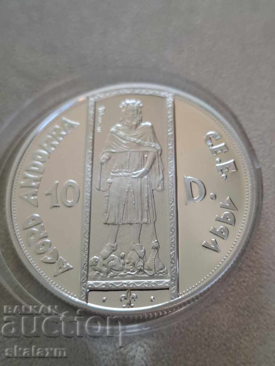 Argint Andorra Petru al III-lea/Mit.uniune