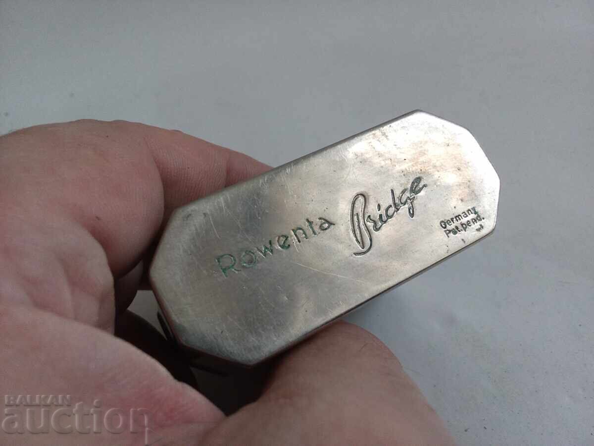 Auction  Rowenta Bridge Metal Lighter, Made in Germany