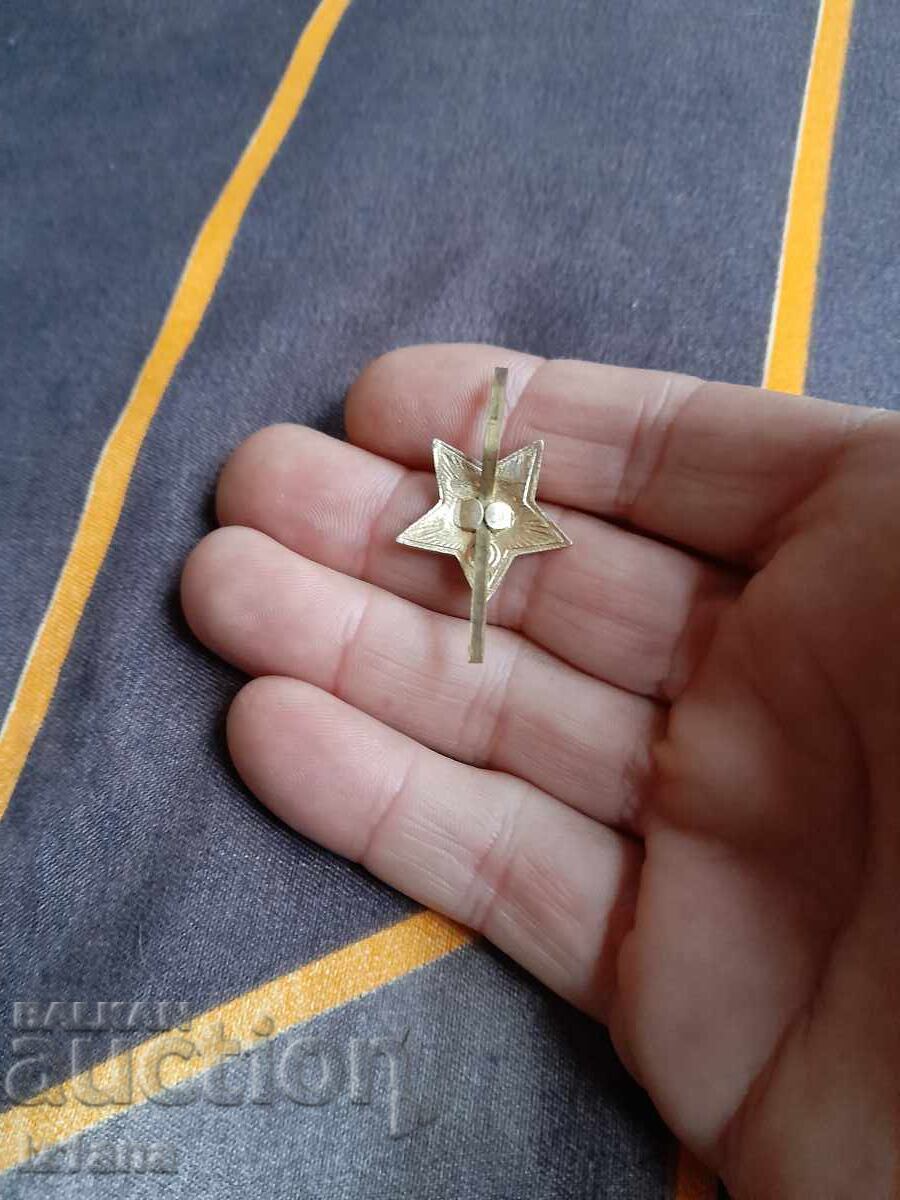 Auction  Old cockade pentacle Sickle and Hammer