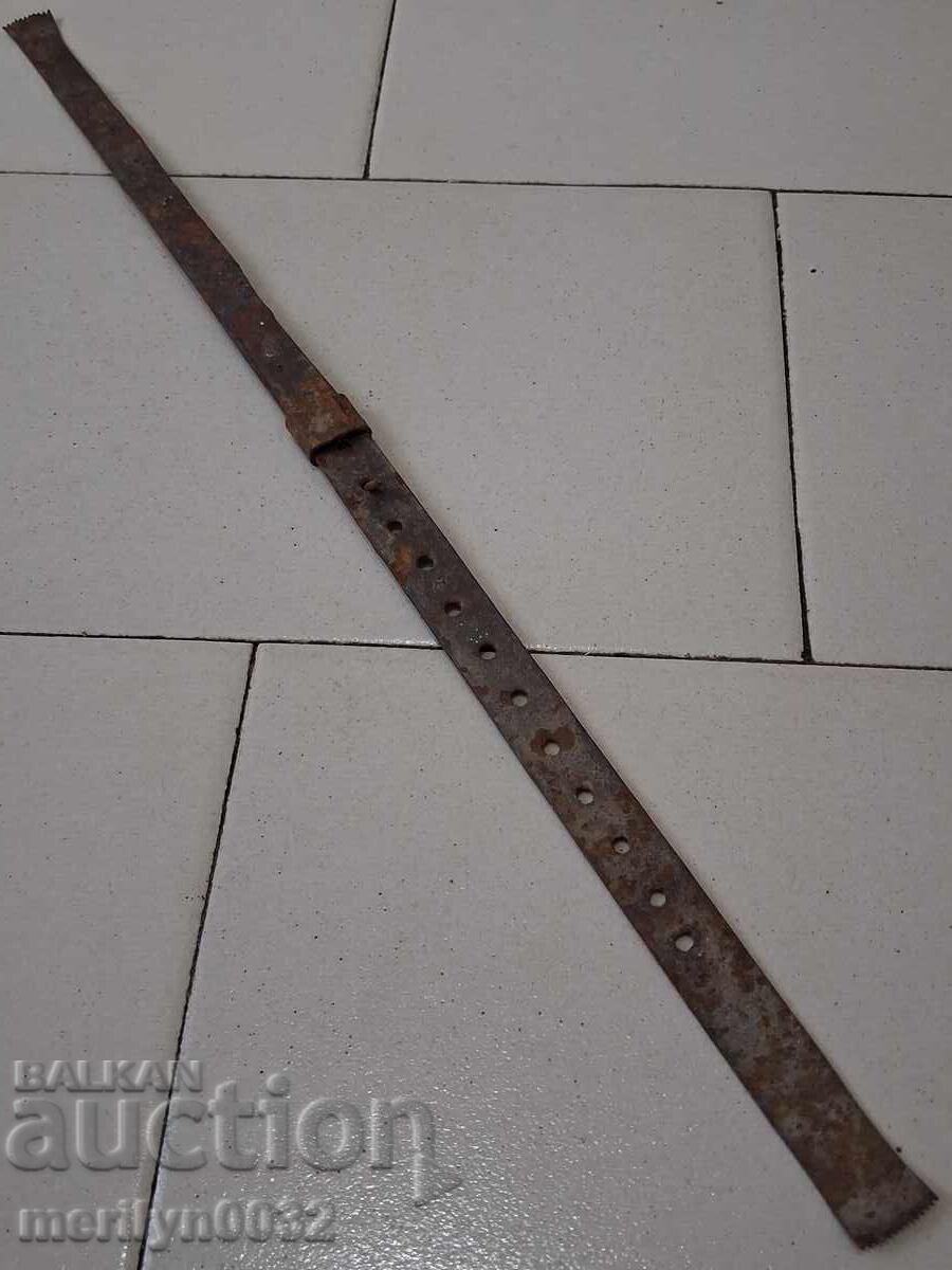 Стар кован аршин, ковано желязо, мерило за платове, мярка - 7