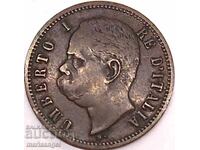 2 σεντεσίμι 1900 Ιταλία Ουμπέρτο I