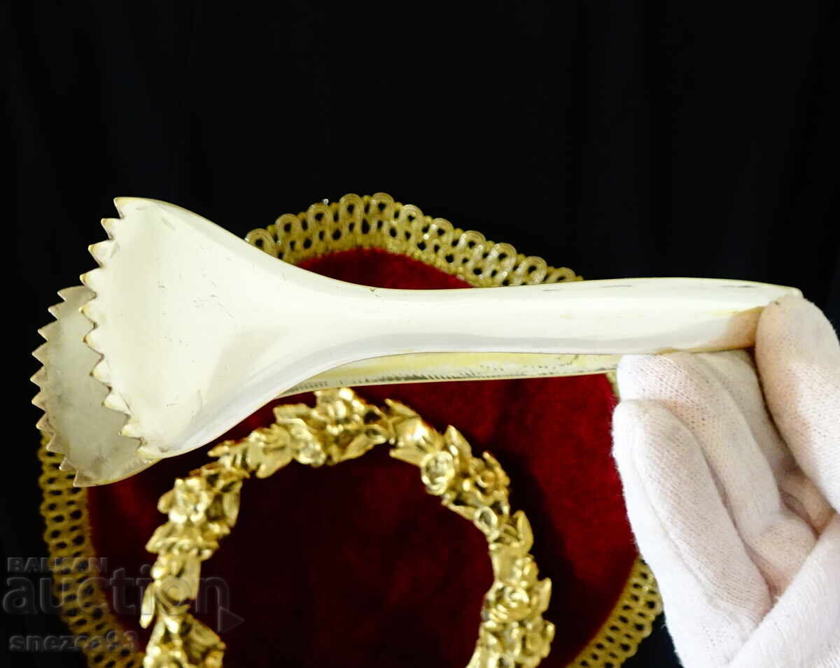 Clește de gheață/zahăr din bronz argintat cu preț € 7.90 | 15.45 BGN