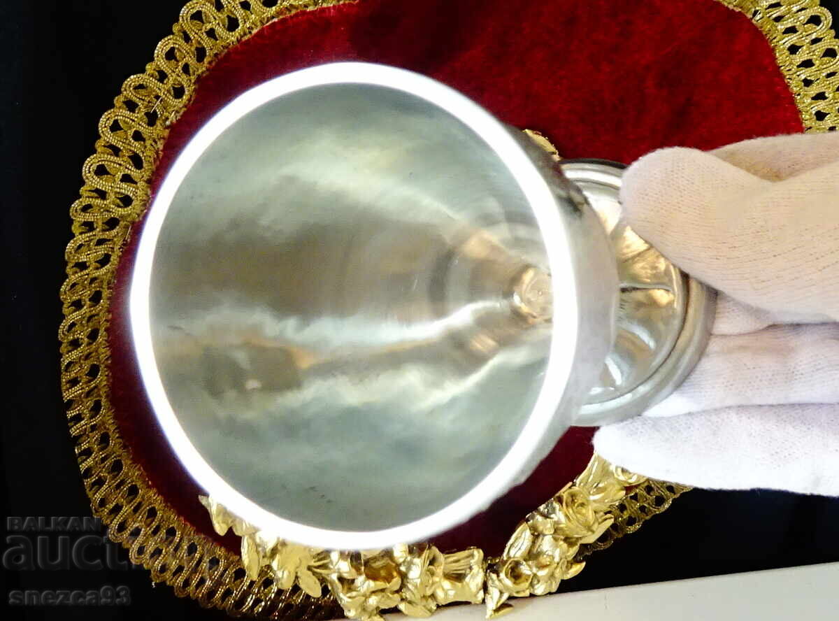 Καλαισθητικό ποτήρι, ποτήρι κρασιού, τριαντάφυλλο, διακοσμητικά Art Deco με τιμή € 25.00 | 48.90 BGN