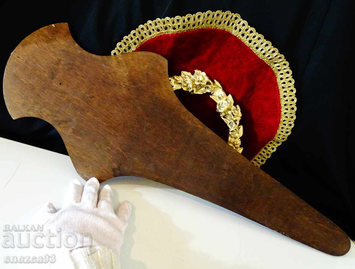 Sabie italiană cu suport din lemn La Balestra - 6