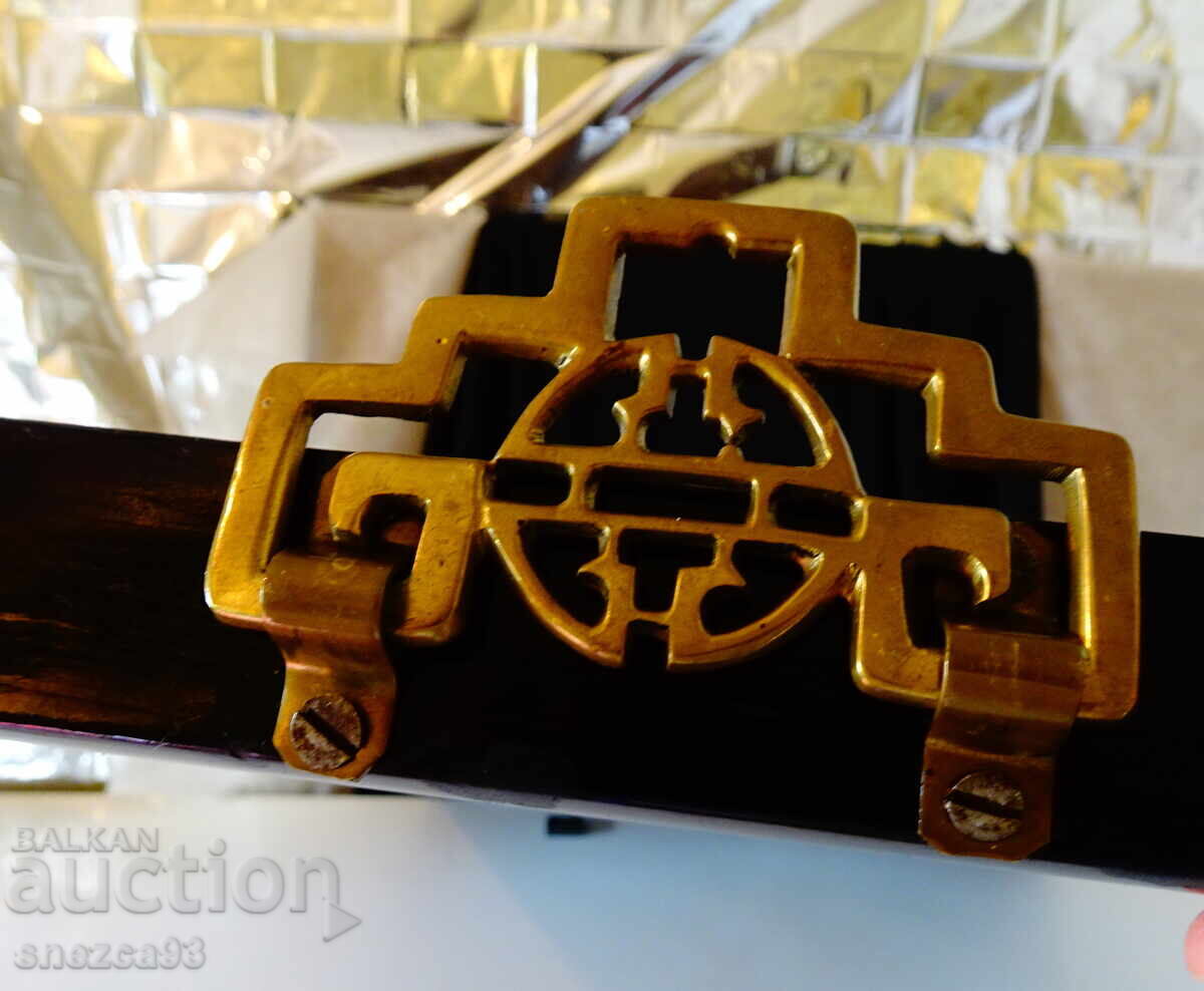 Pictură japoneză cu zeița Guanyin, aur, relief - 6