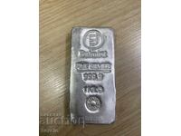 Silver bar with a purity of 999.9999