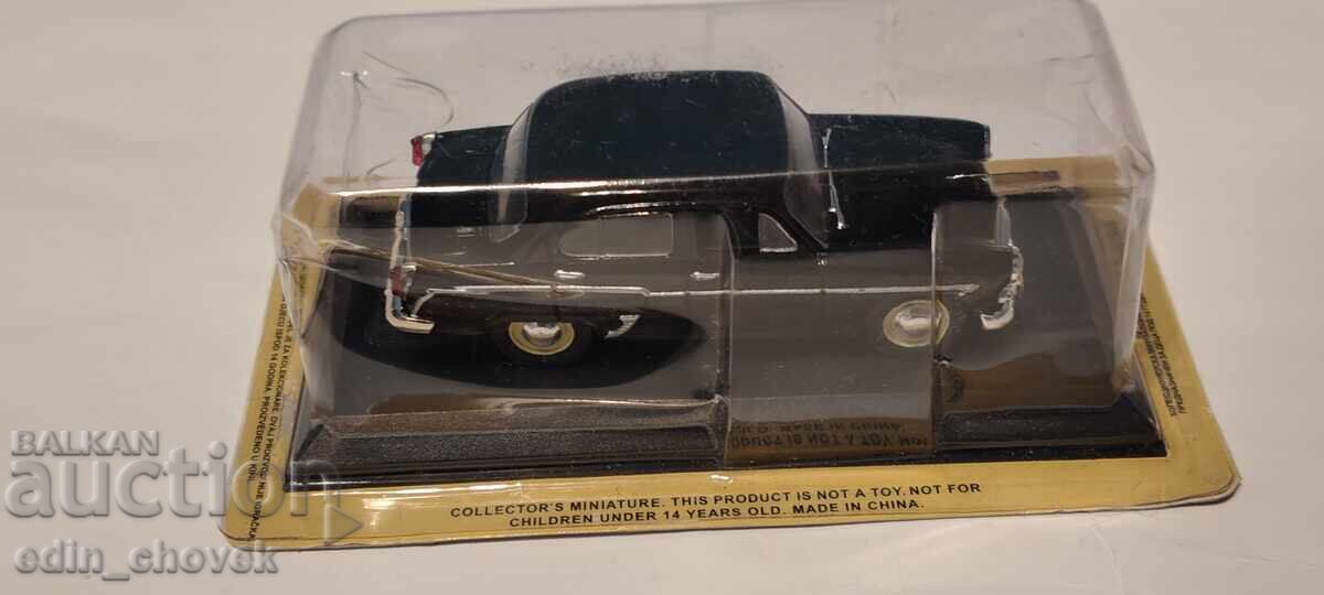 Licitație 1/43 Deagostini SSSR sots Moskvich 407 nou negru