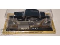 1/43 Deagostini USSR Social Moskvich 407 new black