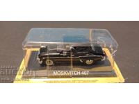 1/43 Deagostini SSSR sots Moskvich 407 nou negru