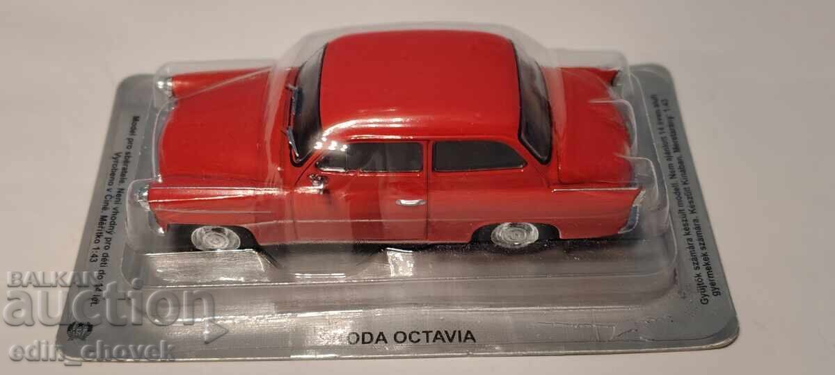1/43 Deagostini Czechoslovakia Skoda Octavia red