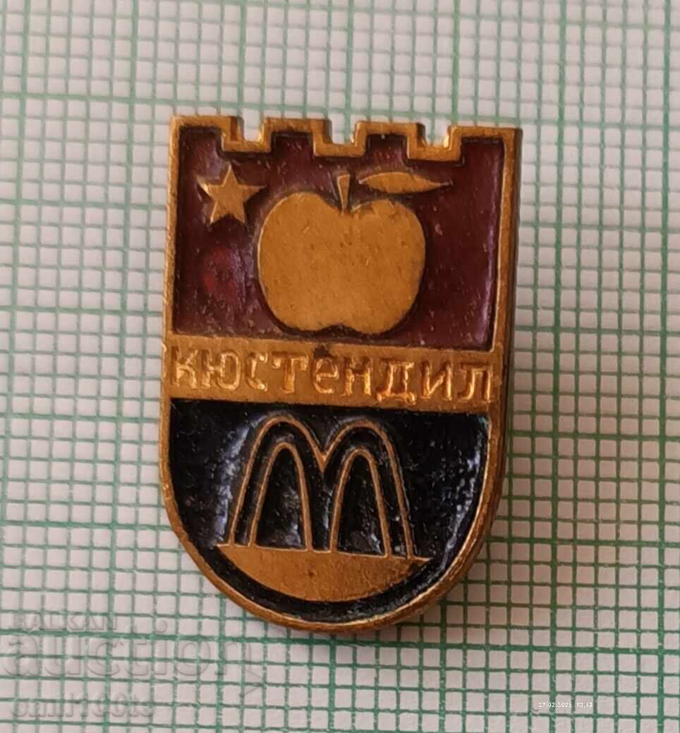 Insigna - stema Kyustendil cu preț € 2.00 | 3.91 BGN