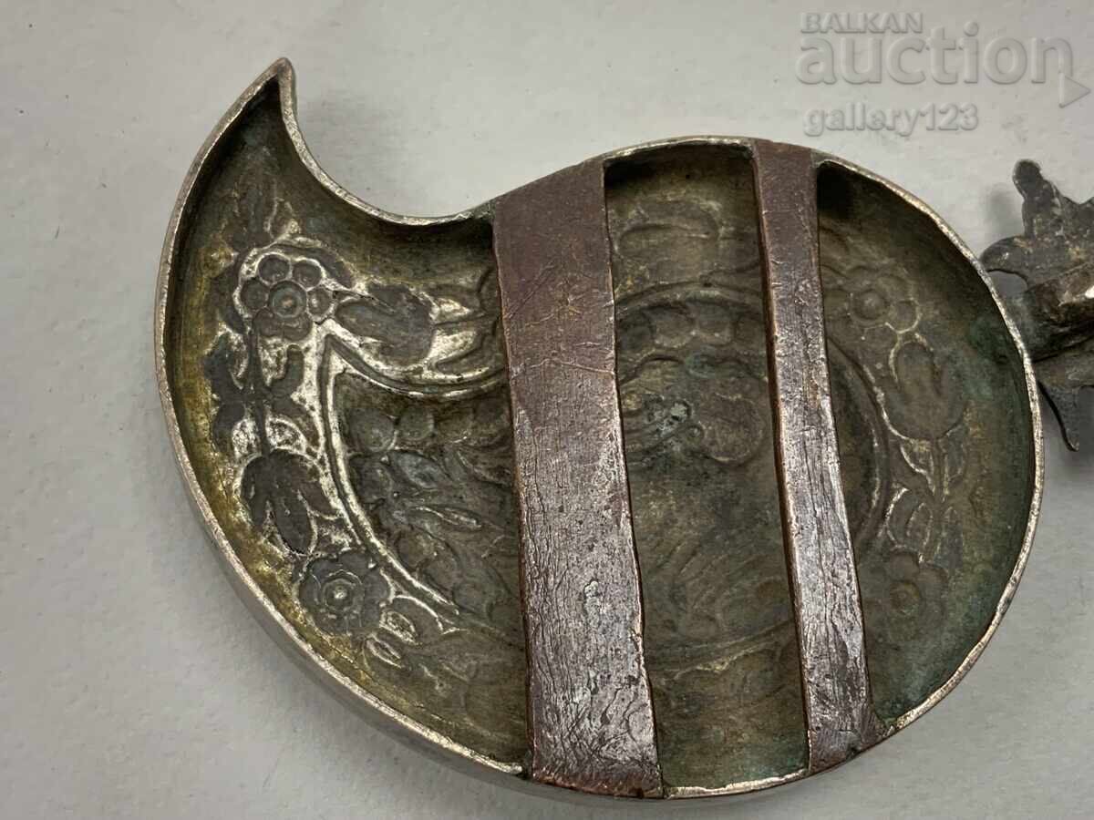 Jumătate de pafta renascentistă din argint forjat - 5 Jumătate de pafta renascentistă din argint forjat - 5