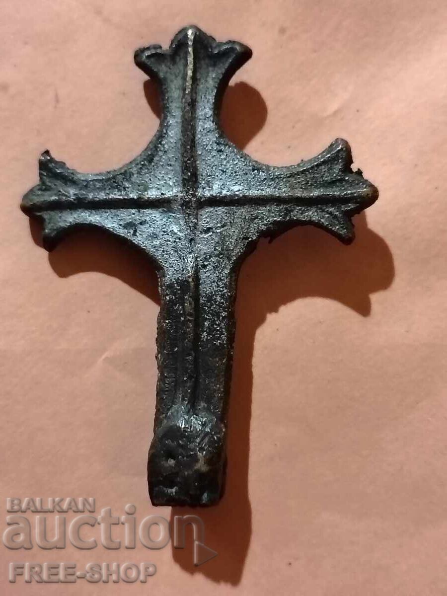 Аукцион Стар бронзов кръст(мисля, че е от просфор)