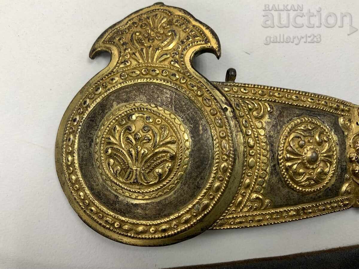 Revival-era Karnobat Belt - 1/2 Silver, Mercury Gilding - 5