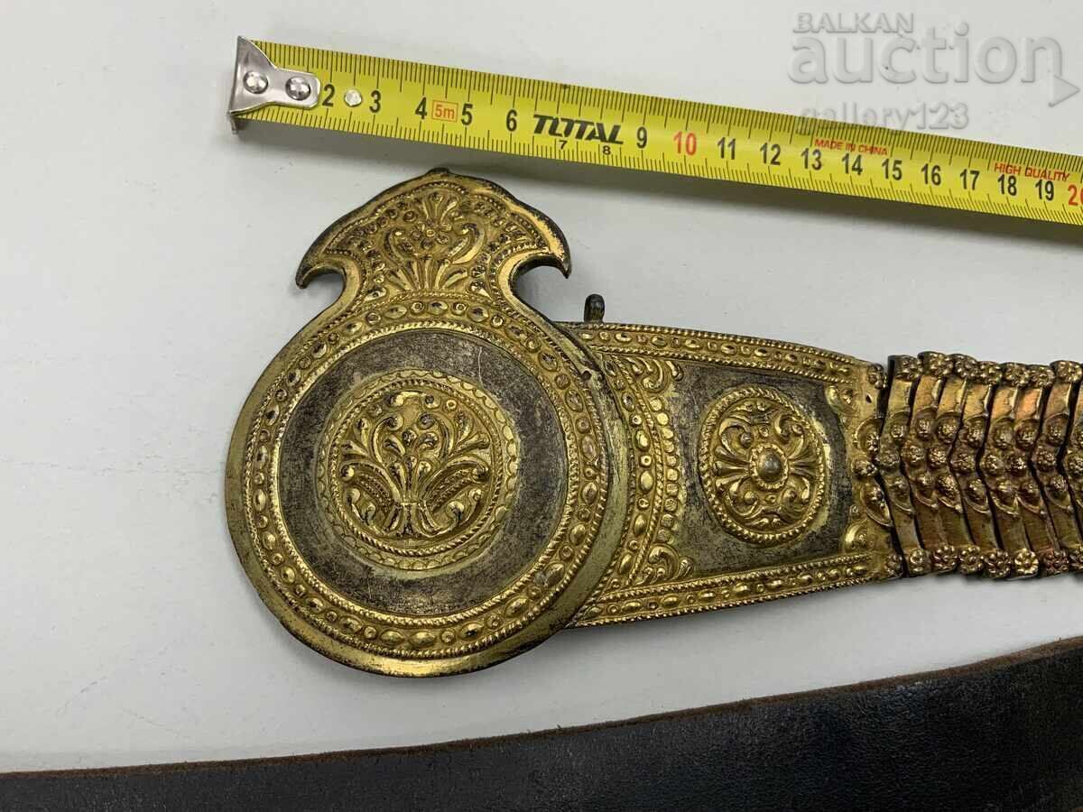 Revival-era Karnobat Belt - 1/2 Silver, Mercury Gilding