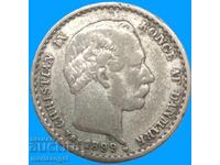 Дания 10 Йоре 1899 сребро