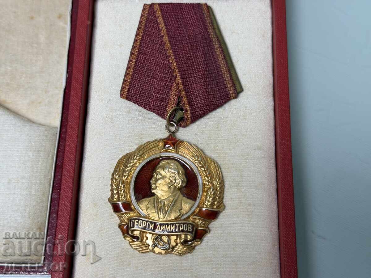 Livrarea Ordinele Gheorghi Dimitrov, prima și a doua emisie